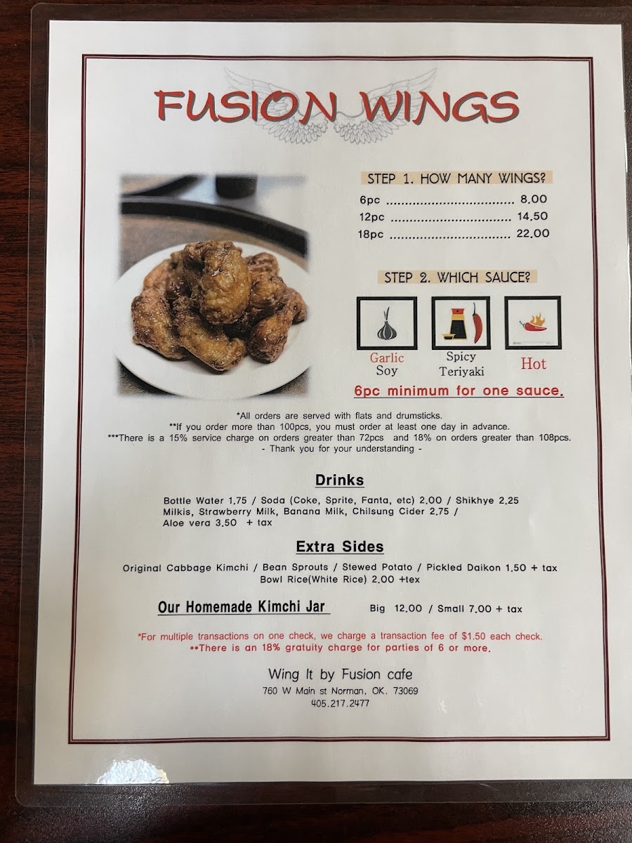 Menu - Wing It photo 1